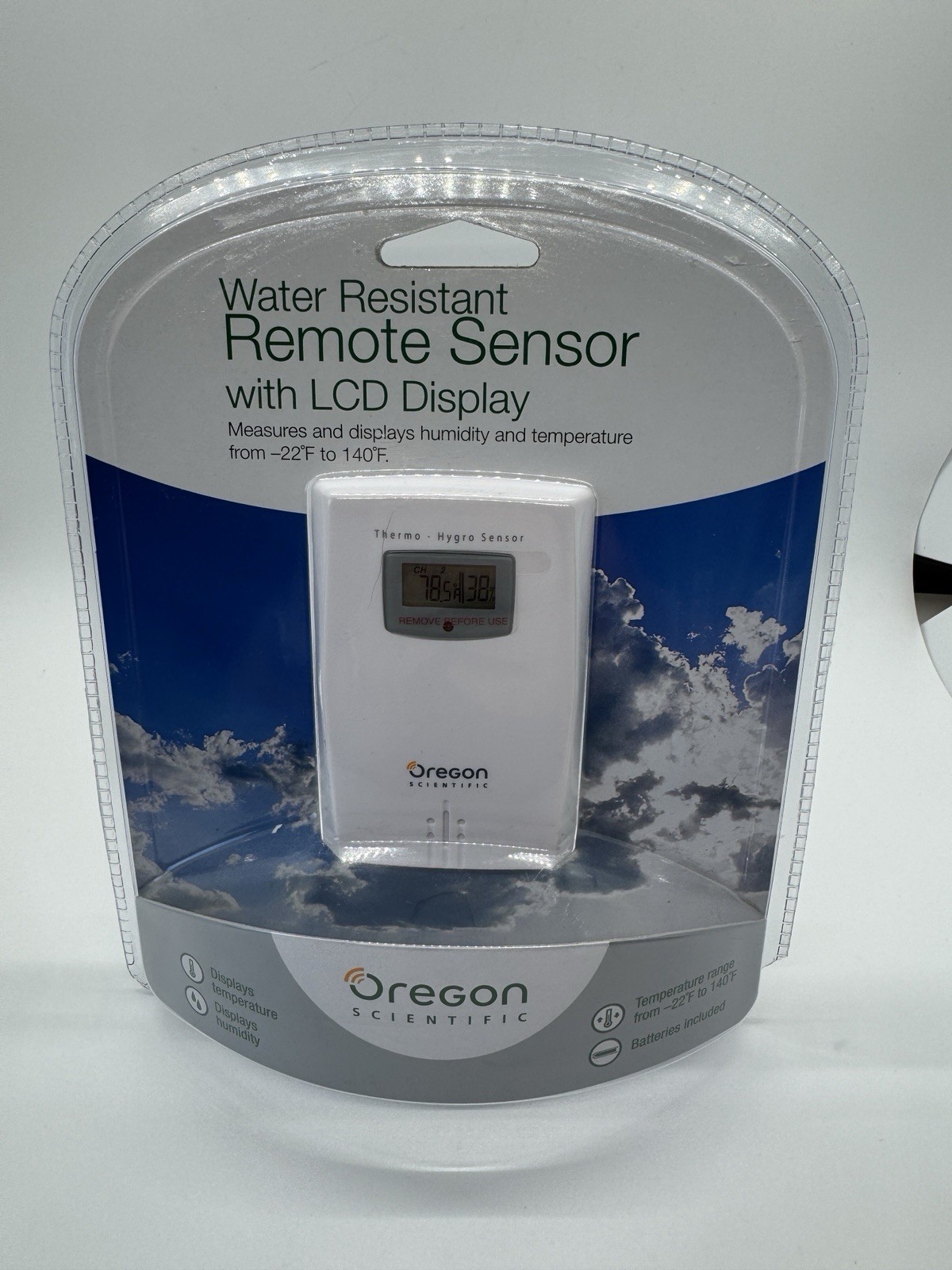 Oregon Scientific THGR122NX Wireless Remote Sensor Water Res