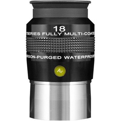 Explore Scientific 82 Degree Series 18mm Argon-Purged Waterproof Eyepiece, Fully