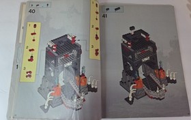 Lego Castle Skeleton Tower 7093 Used Instruction Manuals No Bricks