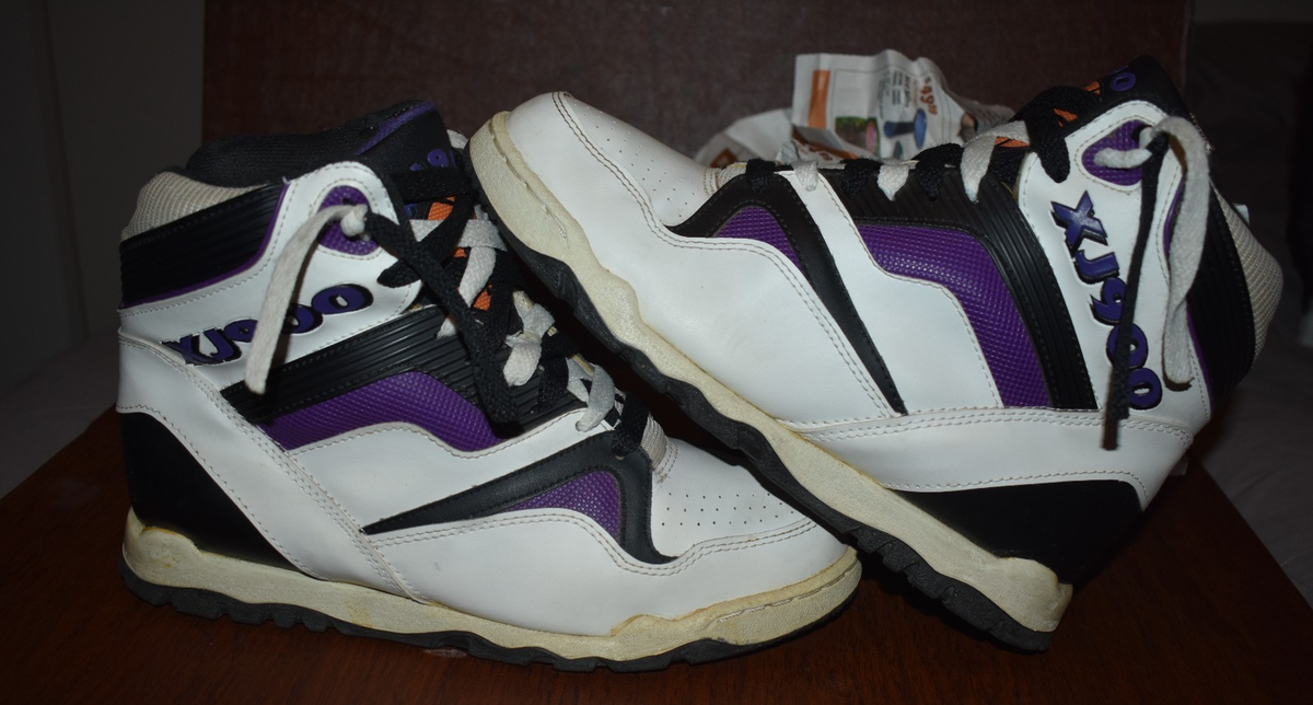 VINTAGE PRO WINGS XJ900 MEN'S BASKETBALL SHOES HIGH TOPS SIZE