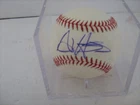 AUSTIN HEDGES SAN DIEGO PADRES AUTOGRAPHED BASEBALL 9/27/16