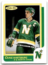 1986-87 O-Pee-Chee Craig Hartsburg Minnesota North Stars #12 .