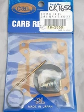 NEW K&L 18-2550 CARB REPAIR KIT KAWASAKI KTX250A 1984-1985