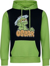 Sesame Street Kapuzenpullover Herren Oskar gr...