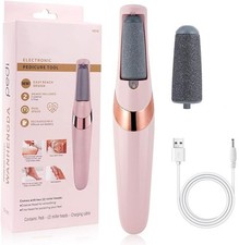 Electric Foot File Callus Remover Rechargeable Pedicure Tool for Smooth Feet