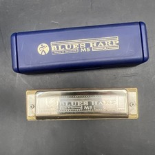 Hohner Blues Harp MS Key of F Harmonica 532/20 Made in Germany M533066