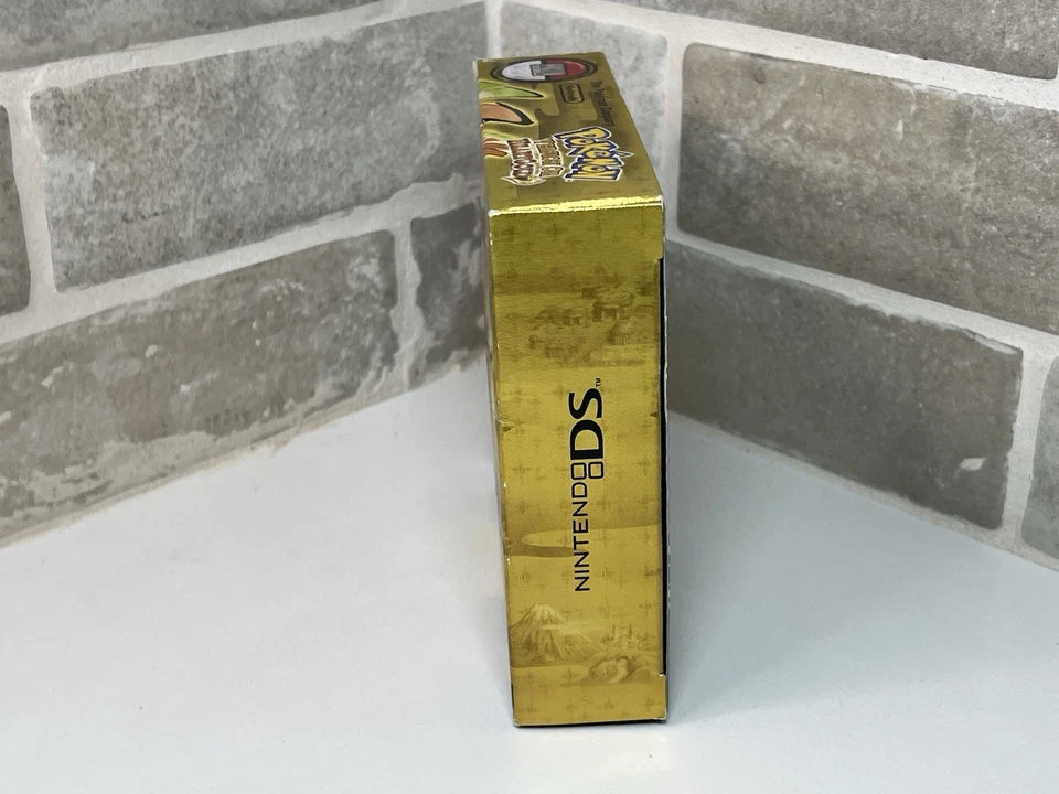 Nintendo DS Pokemon Or HeartGold Pokewalker BIG BOX - CIB/inserts MINT French - Image 4 of 4