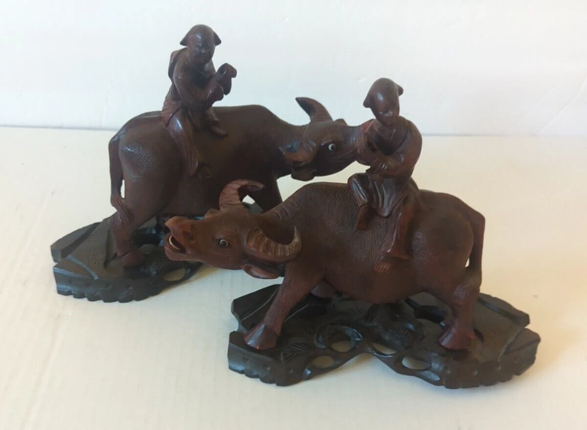 1900-1940 年中国牛雕像、雕像| eBay