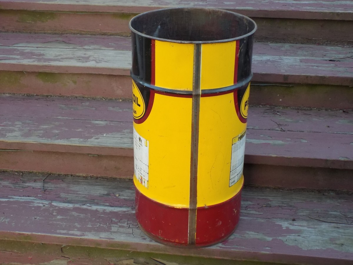 Vintage Pennzoil Oil Drum 16 Gallon Can. | eBay