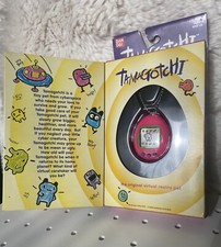 Original 1997 Tamagotchi English, Pink and Green With Original Box