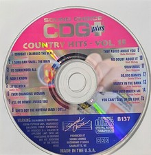 SC8137 COUNTRY HITS SOUND CHOICE KARAOKE CDG LOT WA