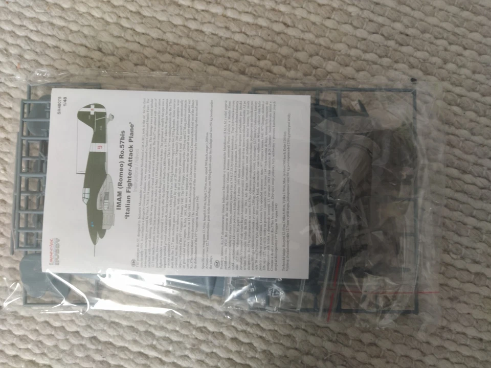 IMAM (Romeo) Ro 57 bis Italian Fighter Bomber,1:48-Special hobby(s.tracciata) - Immagine 3 di 3