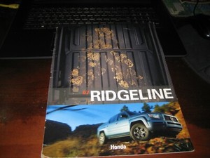 2007 HONDA RIDGELINE  Dealer Showroom Magazine /Brochure;Large COLOR Pics +SPECS