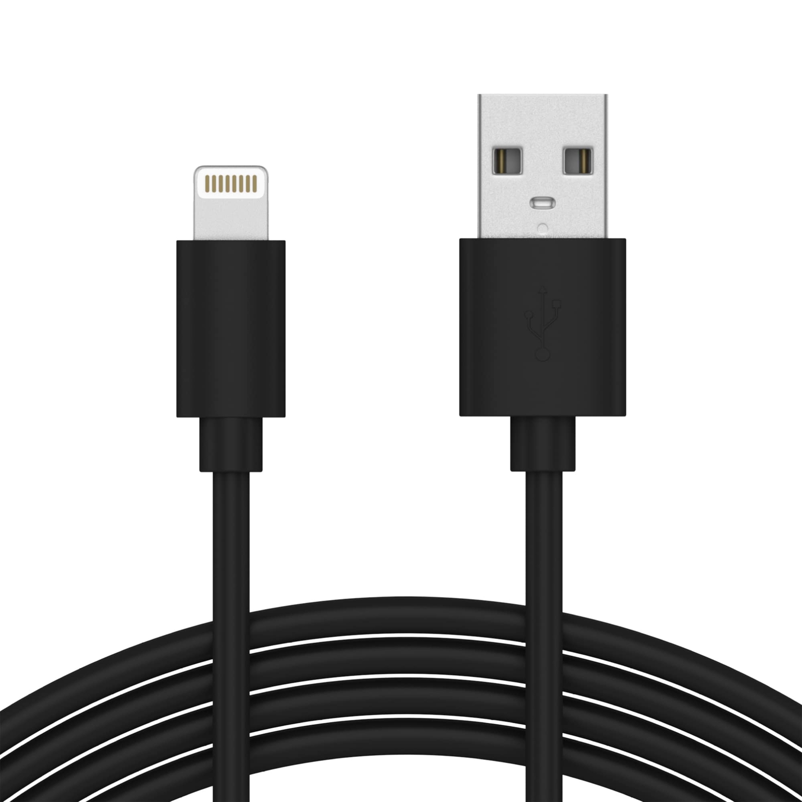TALK WORKS Fast-Charge Lightning Cable - MFi-Certified for Apple iPhone 13, 1...-image