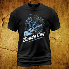 Buddy Guy Damn Right I've Got The Blues Black S-2345XL Unisex T-Shirt
