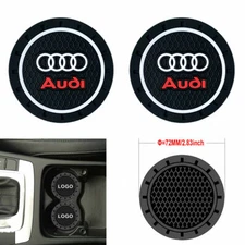 COASTER 2PC 2.75'' SILICONE CAR CUP HOLDER AUTO INSERT - US SELLER