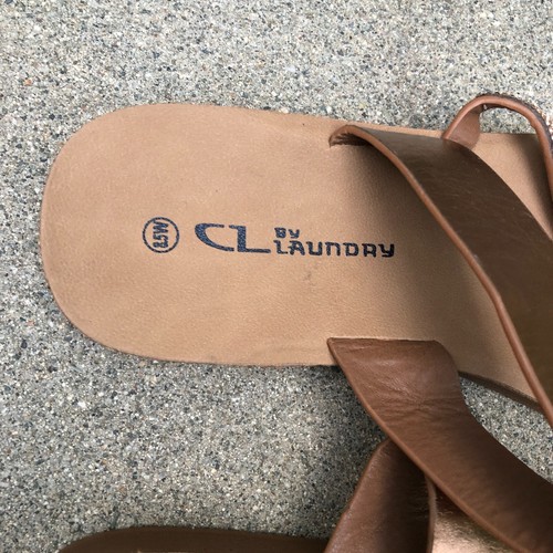 Sandali slip on CL BY LAUNDRY LAVANDERIA CINESE 8,5W scarpe bronzo - Foto 3 di 5