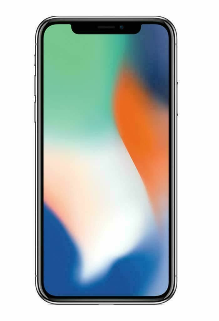 Apple iPhone X 64GB 256GB A1865 GSM Unlocked Silver Gray iPhone X