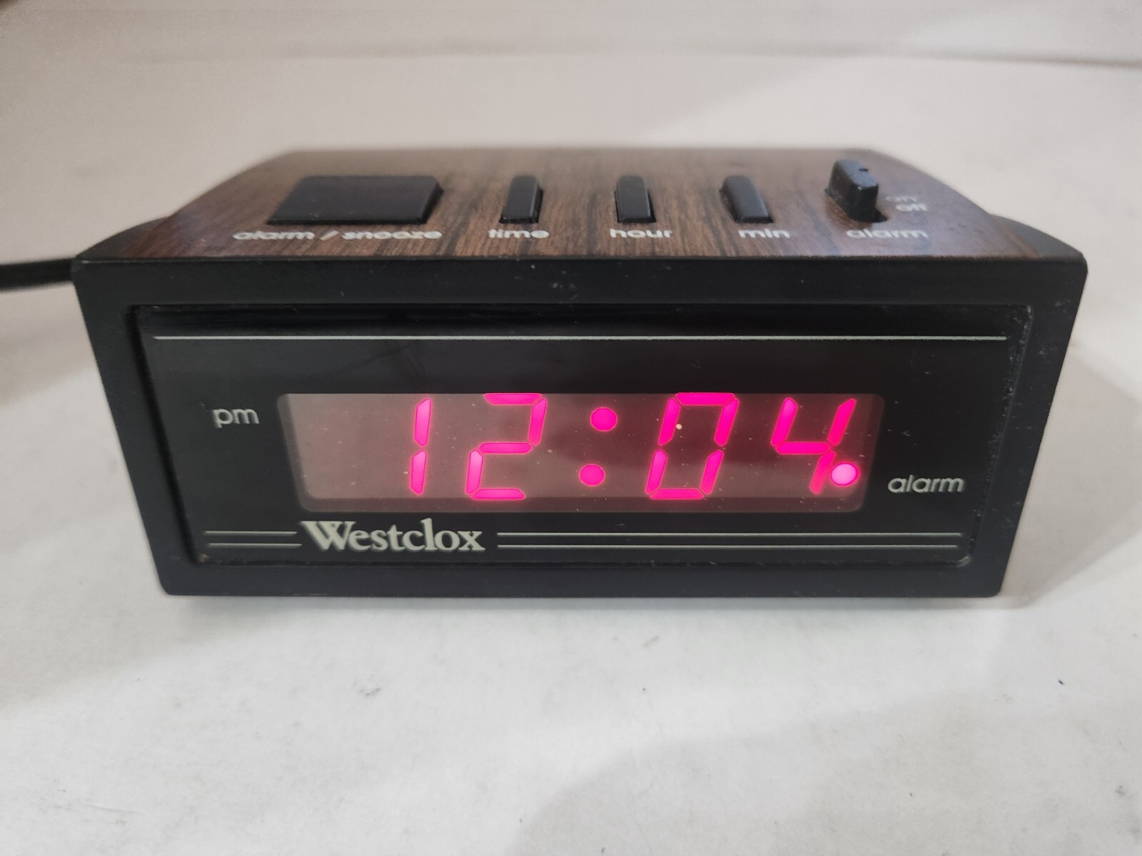Westclox Model 47567 Alarm Clock