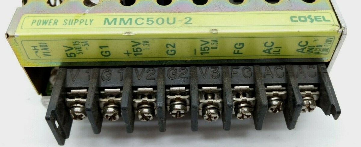 コーセル／COSEL +5V0.75〜5A、+12V1.25A、-12V0.35出力