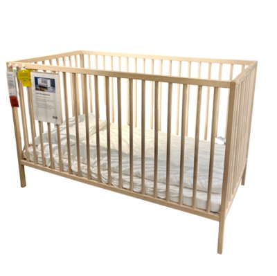 Brand New IKEA SNIGLAR Crib in Beech - Main Image