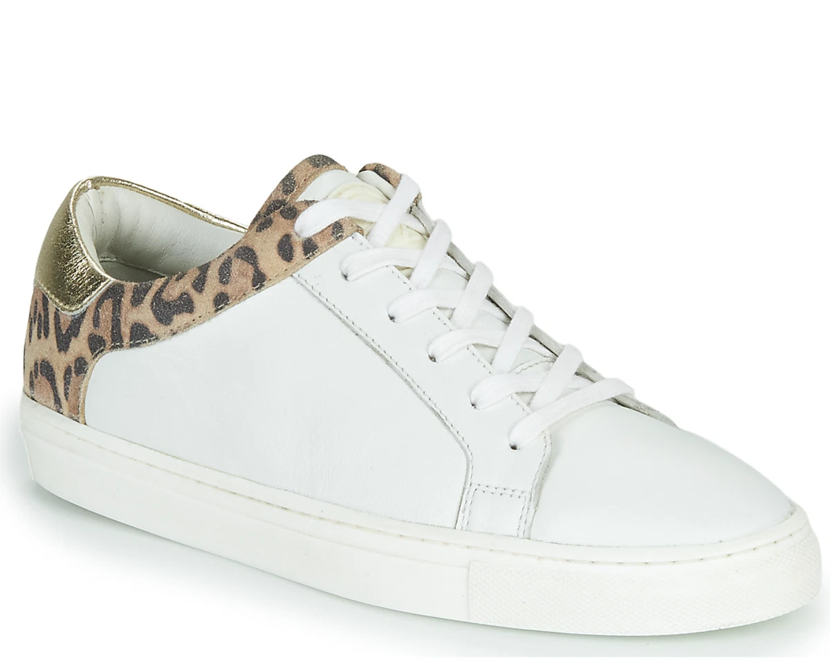 Les Tropeziennes Womens EU 36 UK 2.5 Louane Leopard White Leather