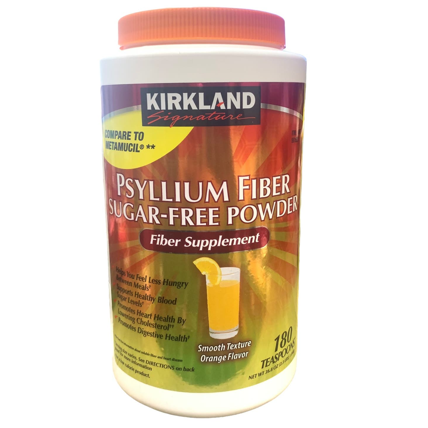 Kirkland Signature Psyllium Fiber Powder 180 teaspoons EXP 07/25 eBay