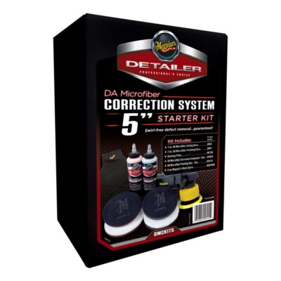 Meguiar's DA Microfiber Correction System 5'' Starter Kit