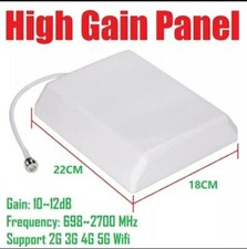 Antenna Direzionale 10-14 dBi Interna Esterna per Ripetitore Segnale Cellulare