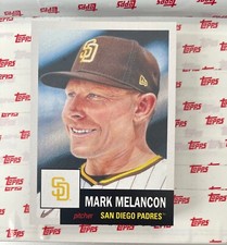 2021 TOPPS LIVING SET #437 MARK MELANCON SAN DIEGO PADRES Print Run 1442