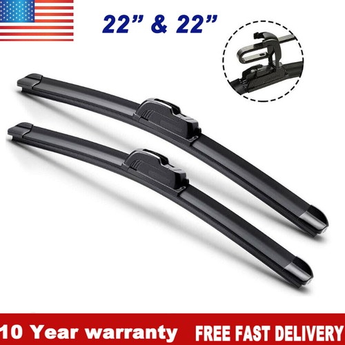 22 22 Windshield Wiper Blades Fit For Audi A4 Quattro 2002 2003 2Pack 22-22-windshield-wiper-blades-fit-for-audi-a4-quattro-2002-2003-2pack