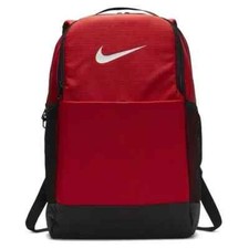 Image of Nike Backpack Brasilia 9.0 Training Red Gym School Medium University bag new
