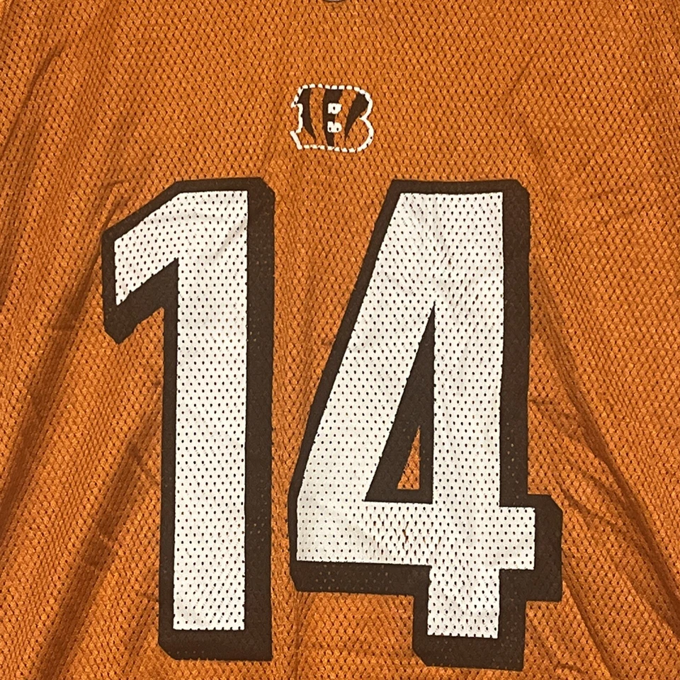 Camiseta deportiva grande de los Cincinnati Bengals Dalton para hombre Reebok naranja Foto 4 de 4