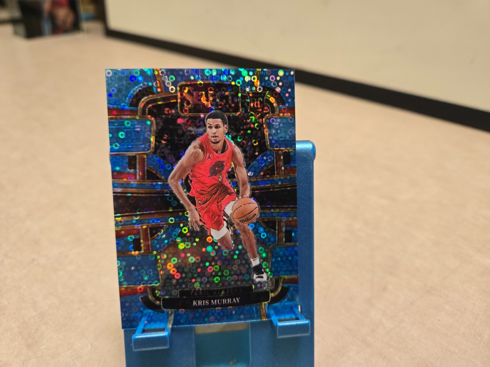 2023-24 Panini Select Kris Murray RC #91 Light Blue Disco Prizm /99 Rookie H2