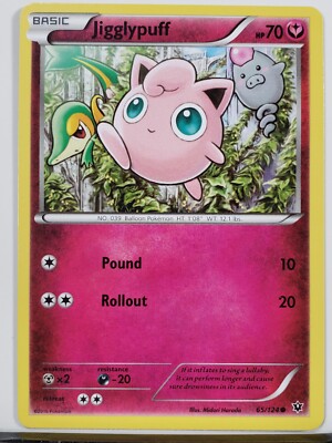 how much is jigglypuff pokemon card worth Jigglypuff 65/124 VLP / NM - XY Fates Collide Pokemon Card - $2 Combined  Ship