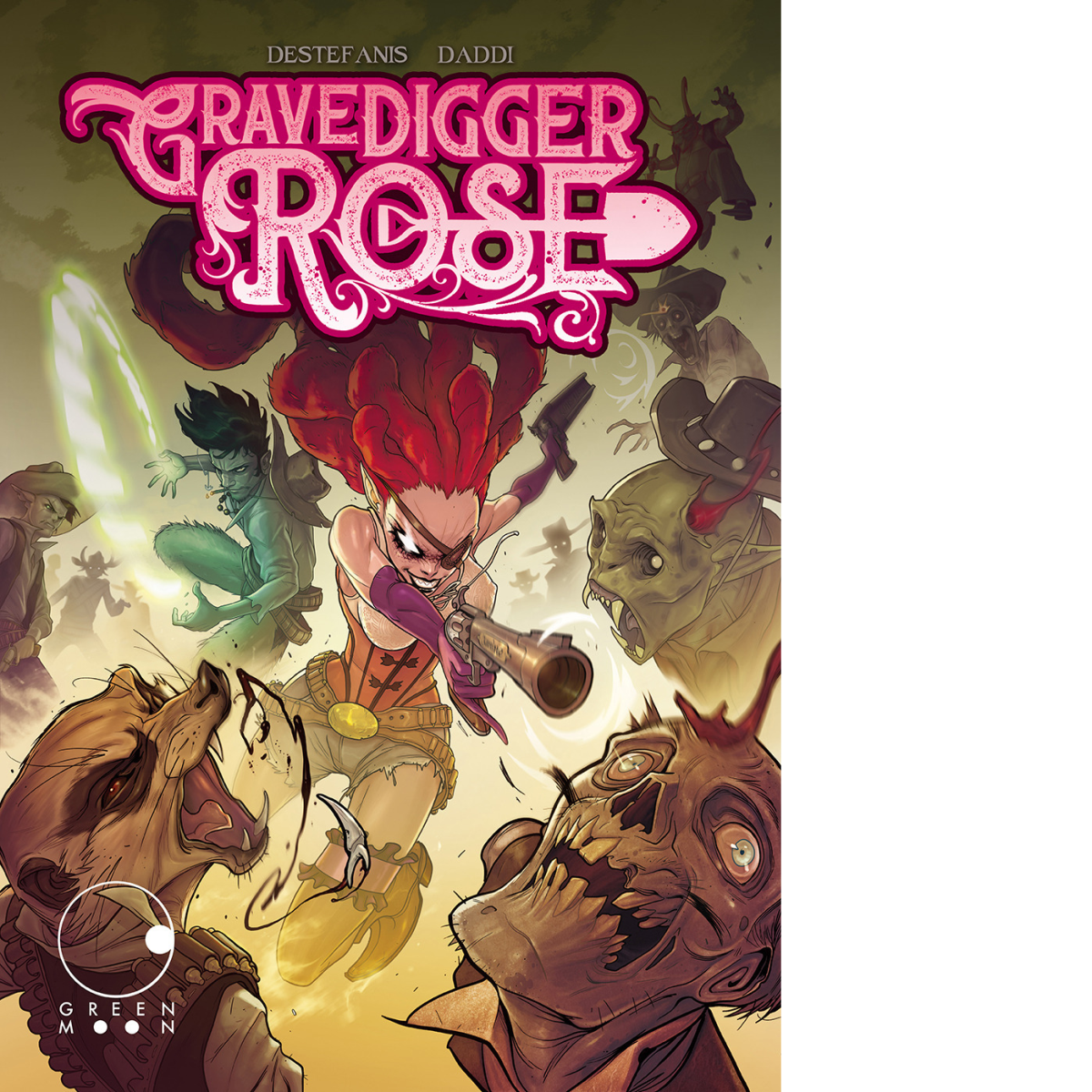 Gravedigger rose di Tommaso Destefanis - Editore: Green Moon Comics, 2022