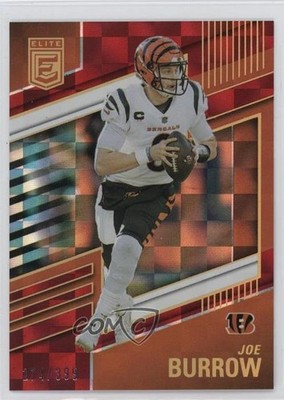 2022 Panini Donruss Elite Red 274/399 Joe Burrow #15 2s2