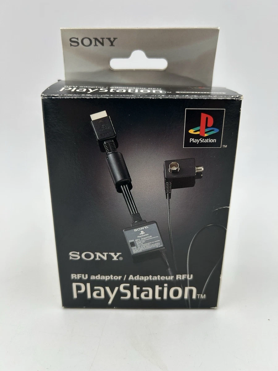 Nuevo Adaptador RFU Sony Original PS1 PlayStation 1 CIB Completo En Caja SCPH-1121