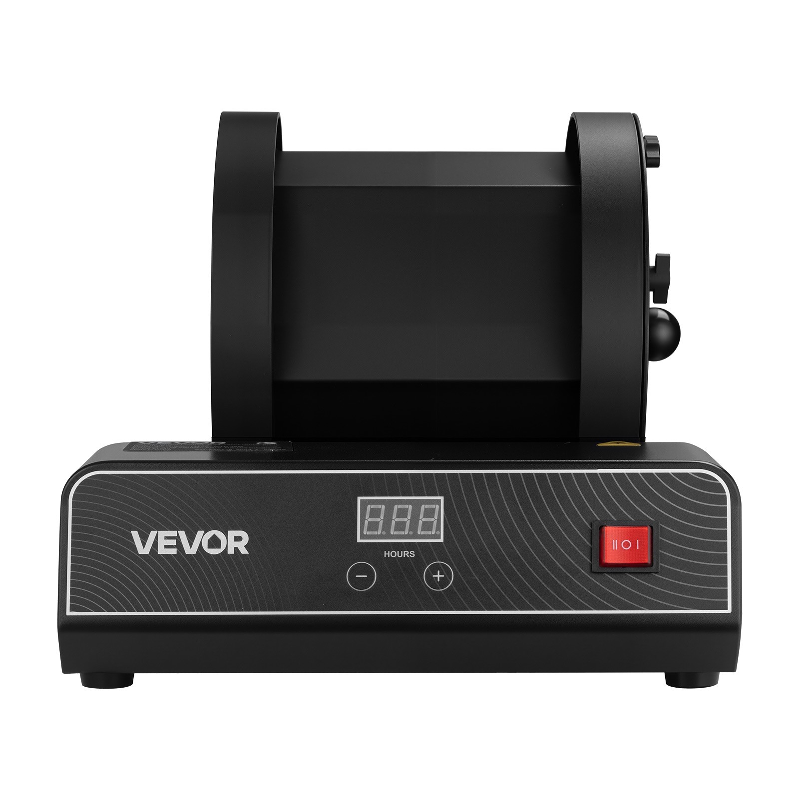 VEVOR Rock Tumbler Kit 17lbs Rock Polisher 2 Speeds 240-Hour Timer with Adapter