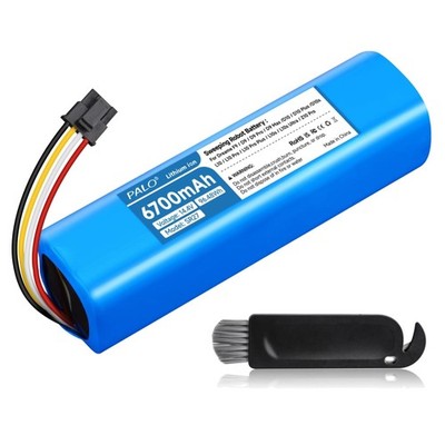 Ersatzakku 6700mAh Lithium-Ionen kompatibel mit Xiaomi Roboter Staubsauger