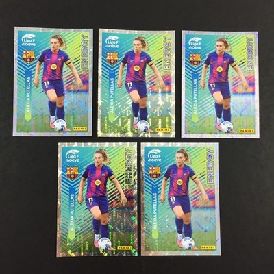 Alexia Putellas Lot 5 Sticker Panini La Liga F Femenina 2025 2026 (26) #330 Foil