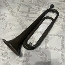 Leedy Regulation Bugle Field Trumpet With Greisch 31 Mouthpiece USA made
