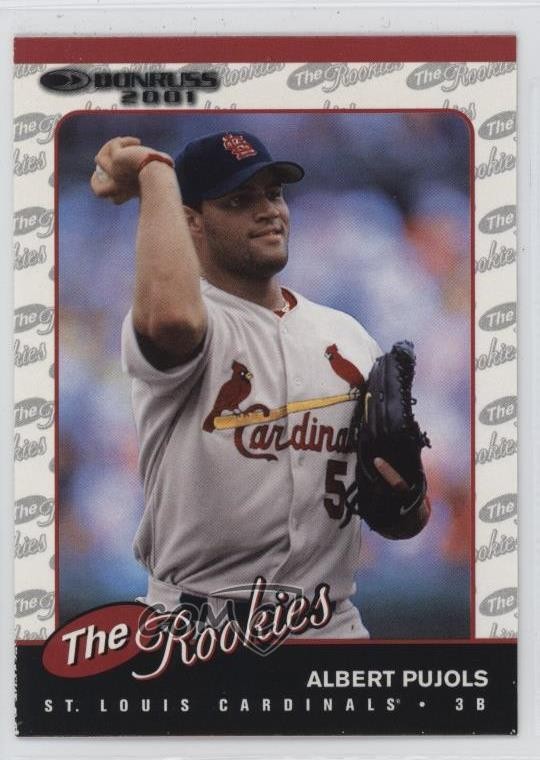 2001 Donruss The Rookies Albert Pujols #R97 19z7