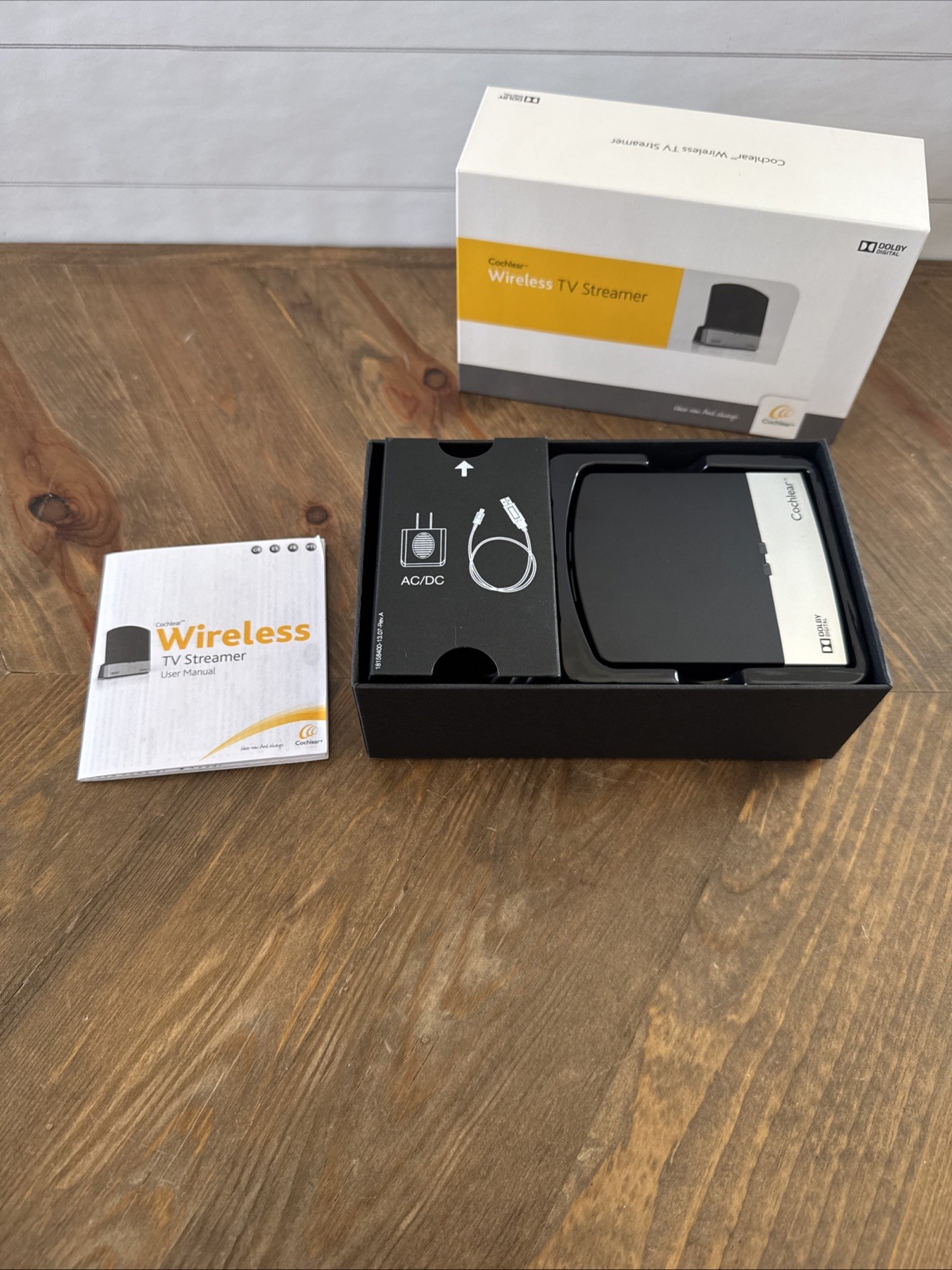 Cochlear 94761 Wireless TV Streamer Hearing Assistance Accessory -New in Box-