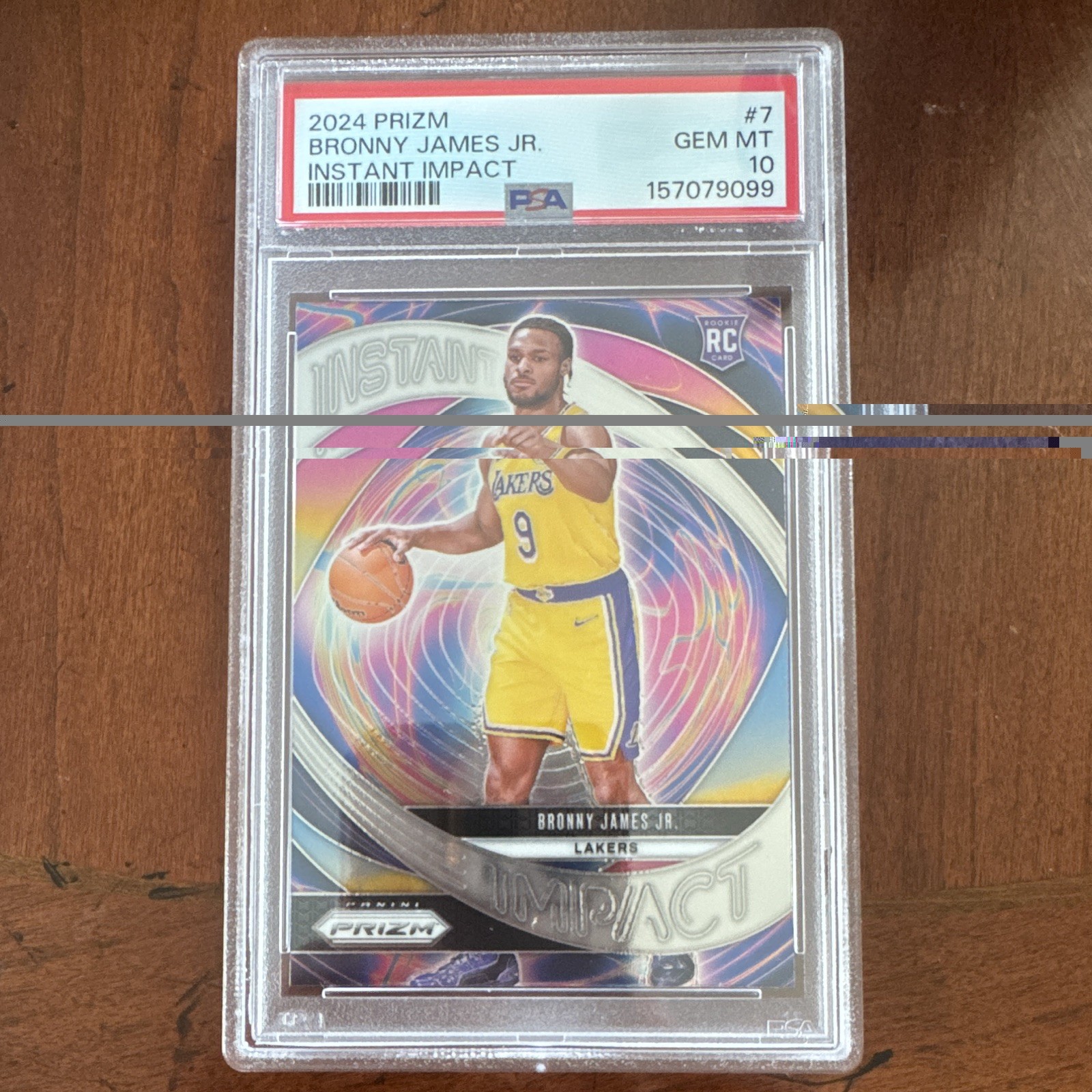 Bronny James Jr. #7 2024-25 Panini Immaculate Collection Basketball Massive Memorabilia Set