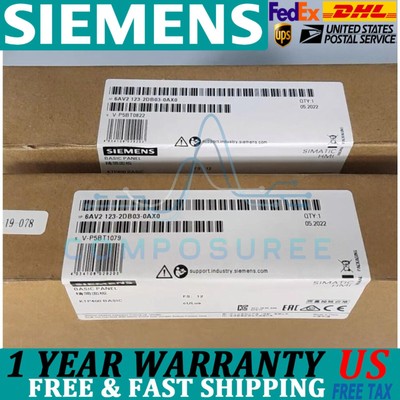 New Siemens 6AV2123-2DB03-0AX0  6AV21232DB030AX0  SIMATIC HMI, KTP400 Basic