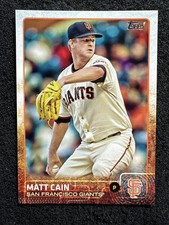 MATT CAIN #167 2015 Topps Baseball QTY San Francisco Giants