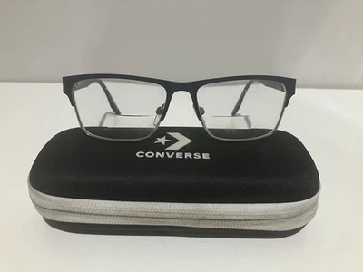 Converse Glasses Frames CV3025 Blue Translucent VGC with Glasses Case - image 1 of 4