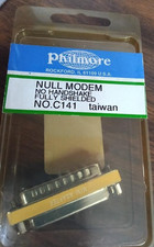 038975701417 PHILMORE C141 NULL MODEM NO HANDSHAKE FULLY SHIELDED NEW OLD STOCK