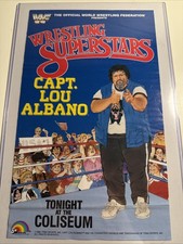 LJN WWF Captain Lou Albano Main Event Poster Wrestling Superstars WWF 1985
